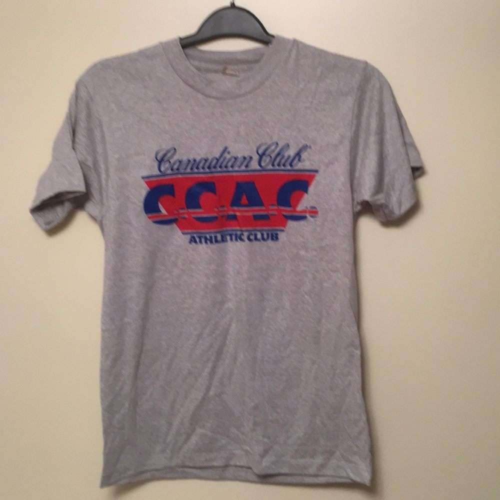Canadian Club Gray Tee Shirt Medium